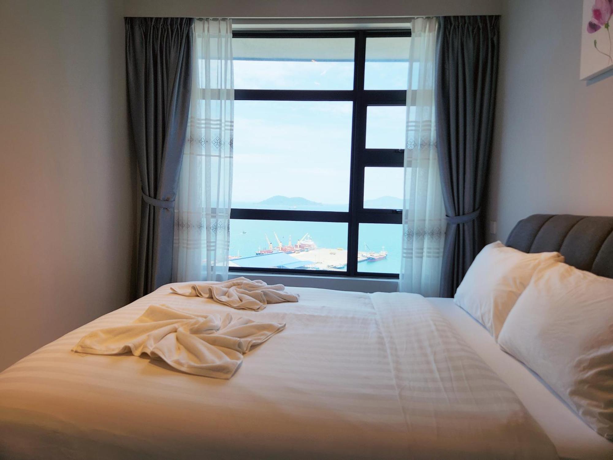 Jesselton Quay Kota Kinabalu City Centre By Lw Suites Exterior foto