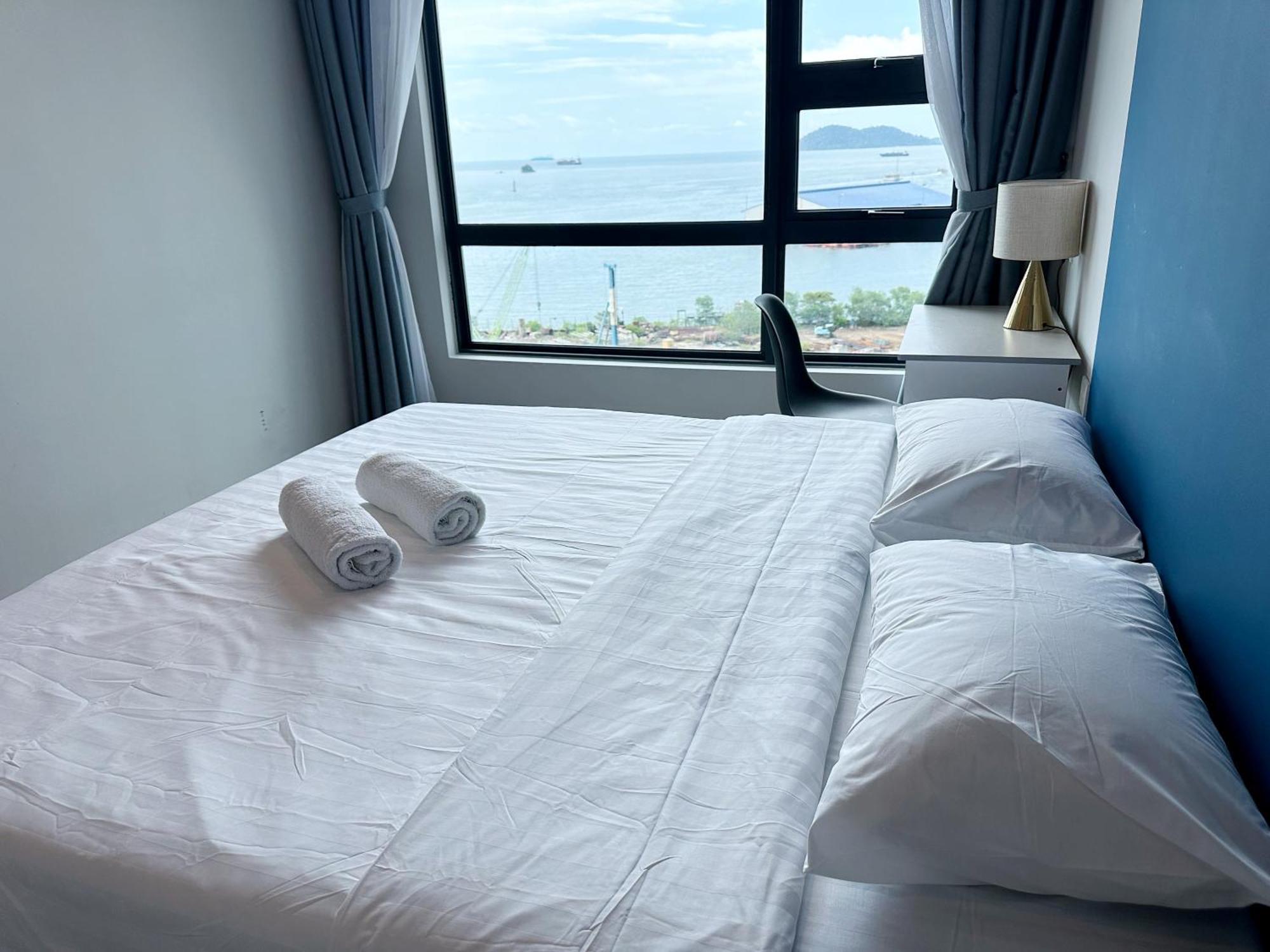 Jesselton Quay Kota Kinabalu City Centre By Lw Suites Habitación foto