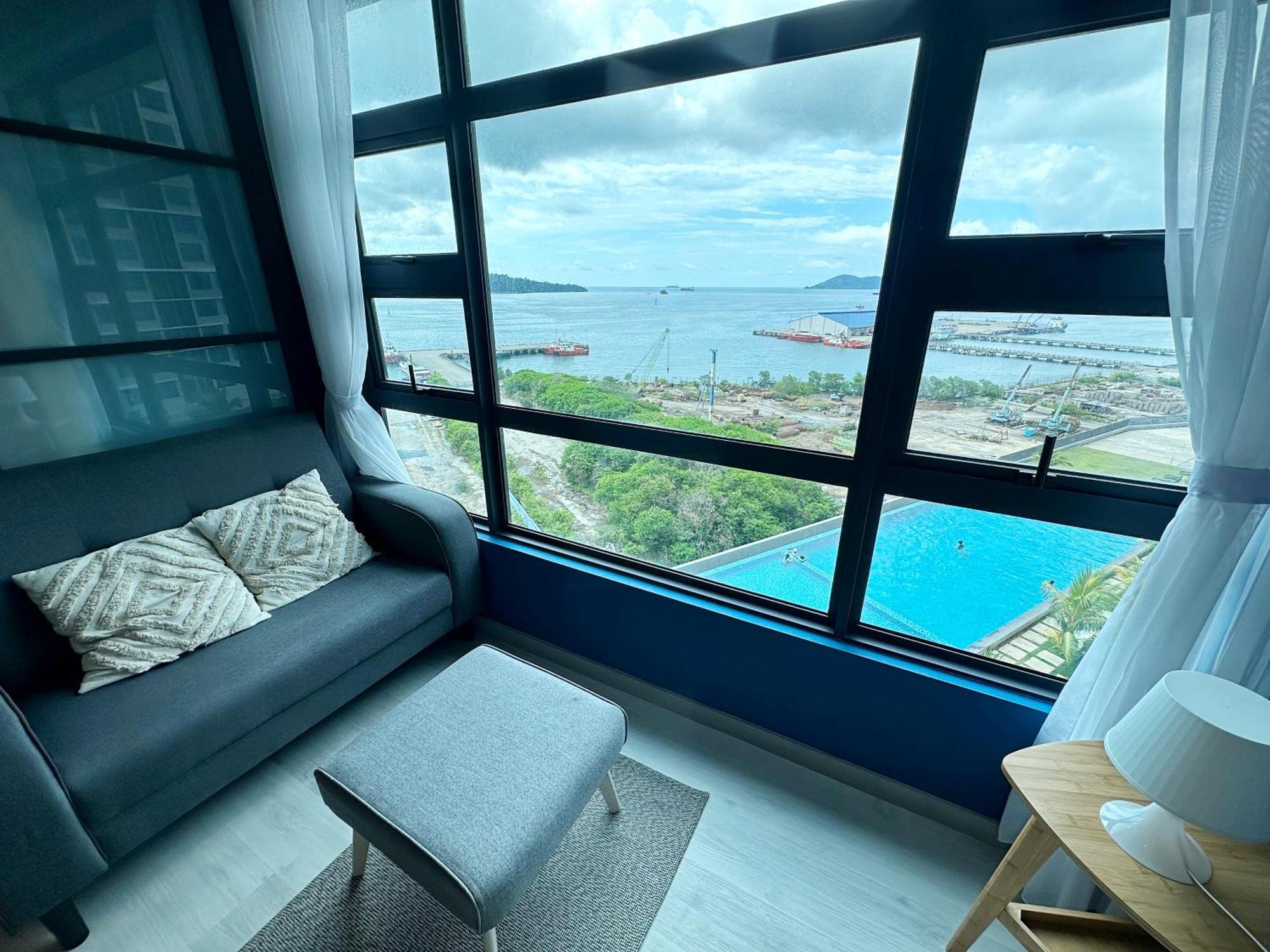 Jesselton Quay Kota Kinabalu City Centre By Lw Suites Habitación foto