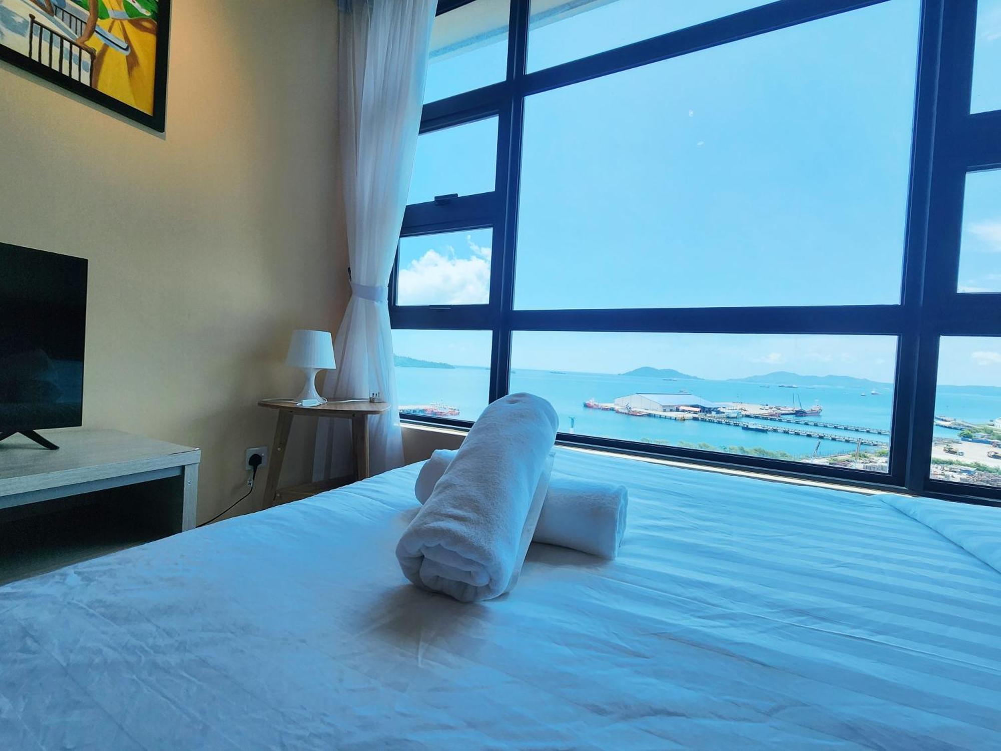 Jesselton Quay Kota Kinabalu City Centre By Lw Suites Exterior foto