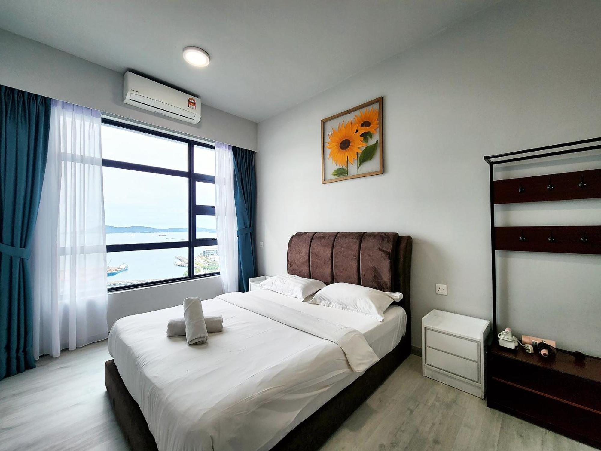 Jesselton Quay Kota Kinabalu City Centre By Lw Suites Habitación foto