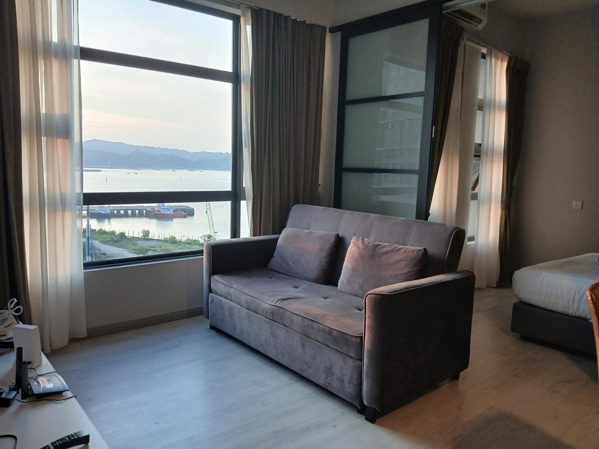 Jesselton Quay Kota Kinabalu City Centre By Lw Suites Habitación foto